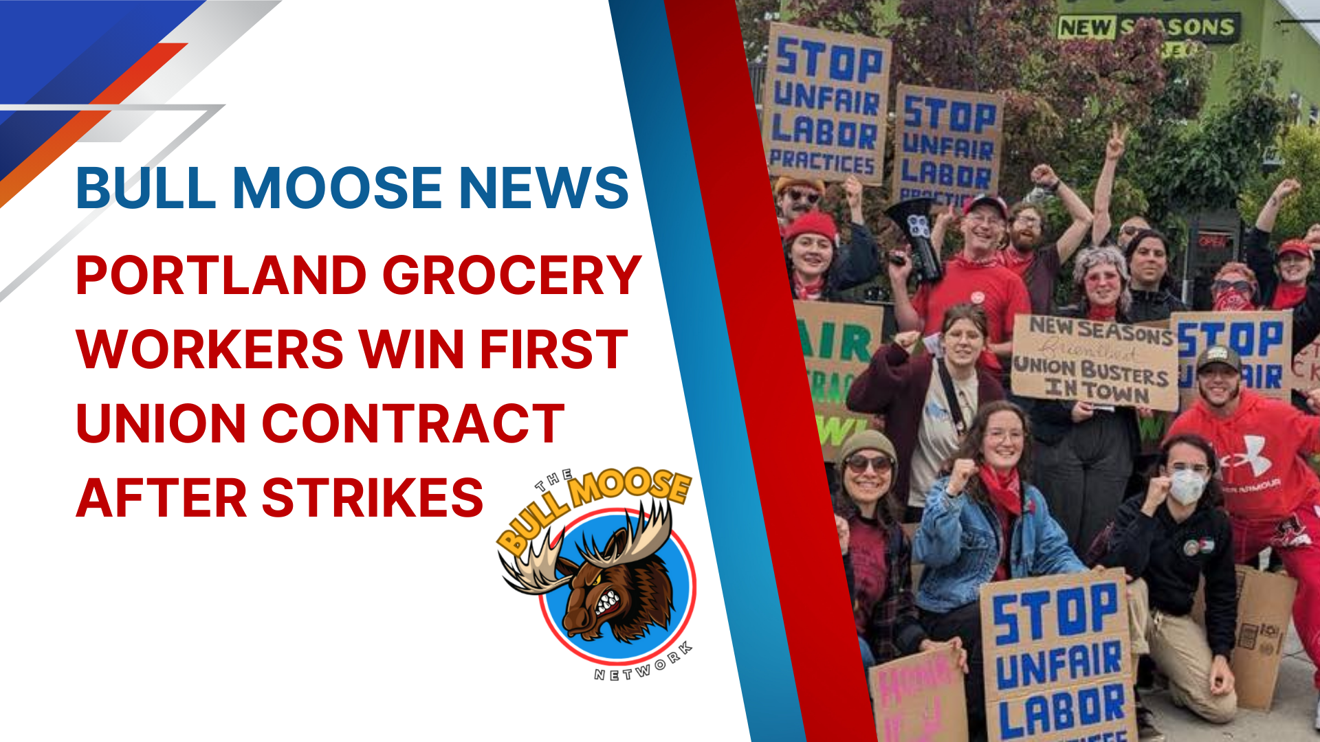 Portland grocery workers win first union contract after strikes