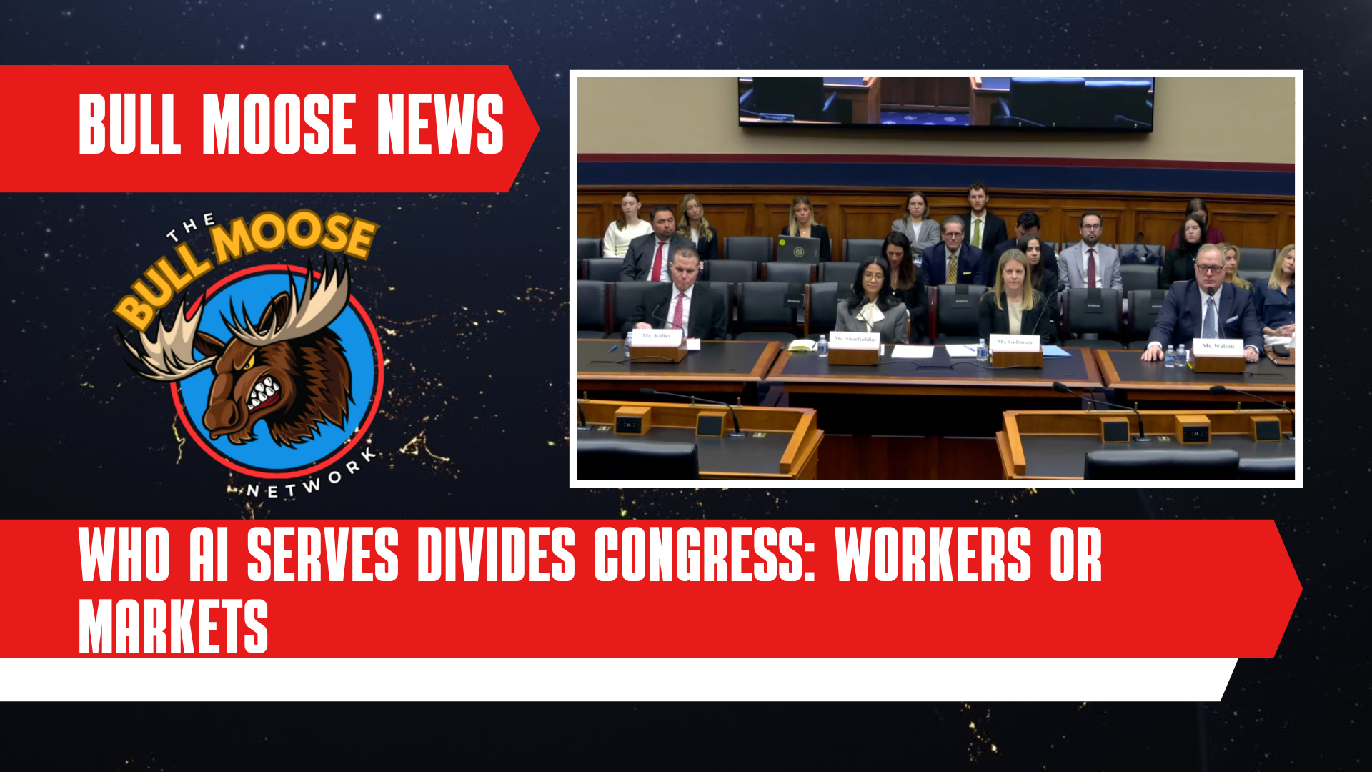 Who AI serves divides Congress: workers or markets